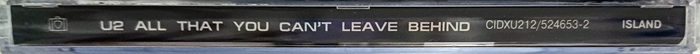 U2 all that you cant leave behind rel12