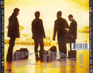 U2 all that you cant leave behind